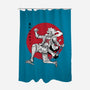The Awakening Of Sun God Sumi-e-None-Polyester-Shower Curtain-DrMonekers