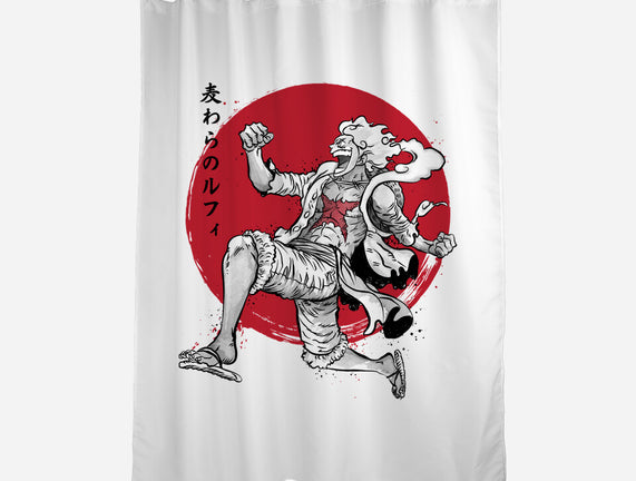 The Awakening Of Sun God Sumi-e