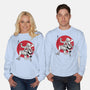 The Awakening Of Sun God Sumi-e-Unisex-Crew Neck-Sweatshirt-DrMonekers