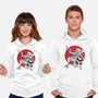 The Awakening Of Sun God Sumi-e-Unisex-Pullover-Sweatshirt-DrMonekers