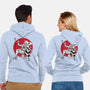 The Awakening Of Sun God Sumi-e-Unisex-Zip-Up-Sweatshirt-DrMonekers