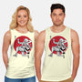 The Awakening Of Sun God Sumi-e-Unisex-Basic-Tank-DrMonekers