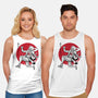 The Awakening Of Sun God Sumi-e-Unisex-Basic-Tank-DrMonekers