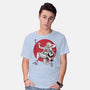 The Awakening Of Sun God Sumi-e-Mens-Basic-Tee-DrMonekers