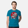 The Awakening Of Sun God Sumi-e-Mens-Premium-Tee-DrMonekers