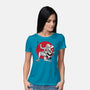 The Awakening Of Sun God Sumi-e-Womens-Basic-Tee-DrMonekers