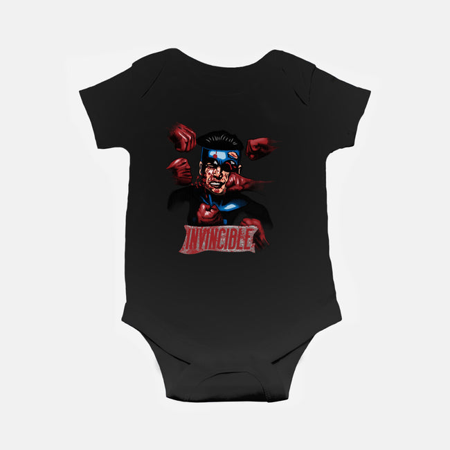 Invincible Nobody-Baby-Basic-Onesie-Samuel
