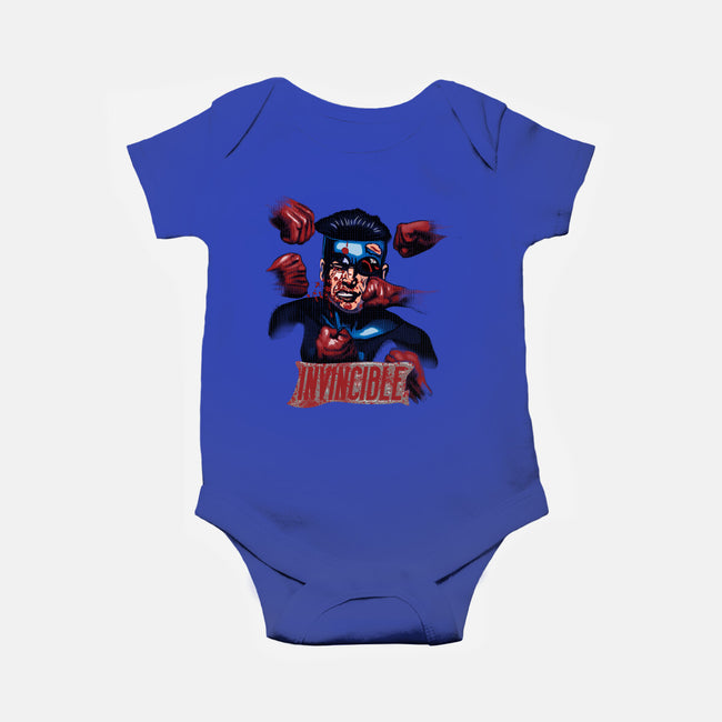 Invincible Nobody-Baby-Basic-Onesie-Samuel
