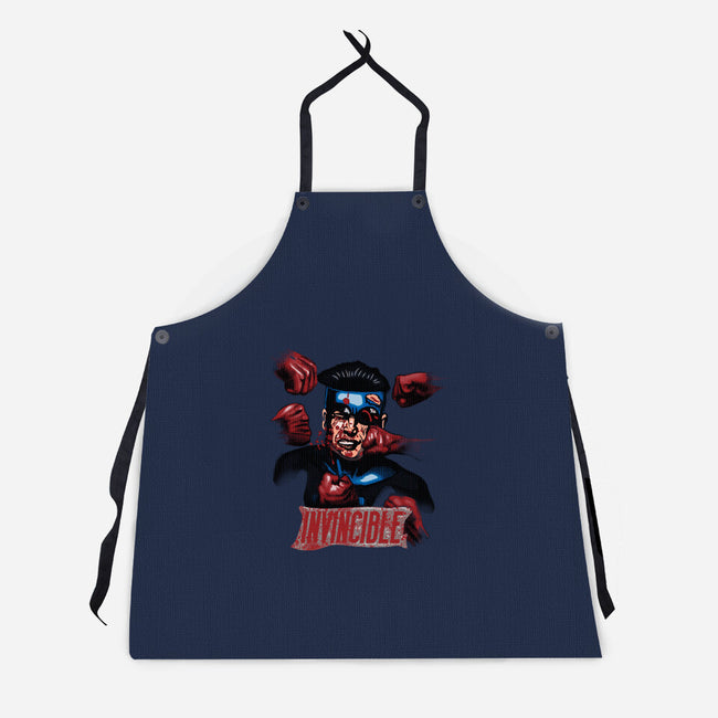 Invincible Nobody-Unisex-Kitchen-Apron-Samuel