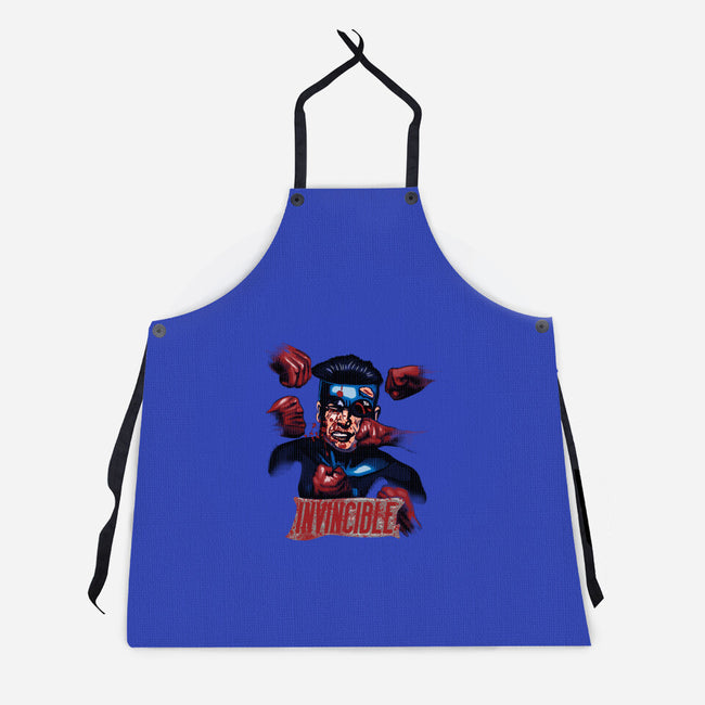 Invincible Nobody-Unisex-Kitchen-Apron-Samuel