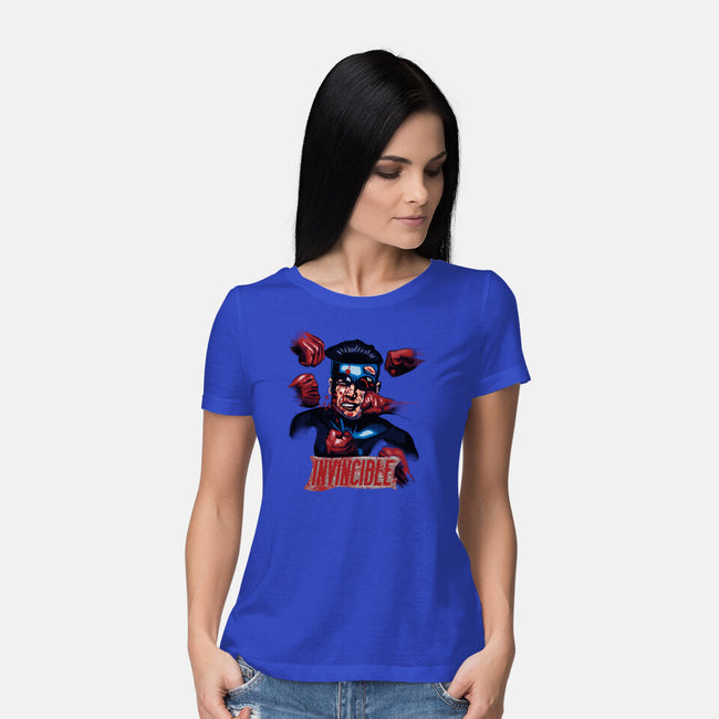 Invincible Nobody-Womens-Basic-Tee-Samuel