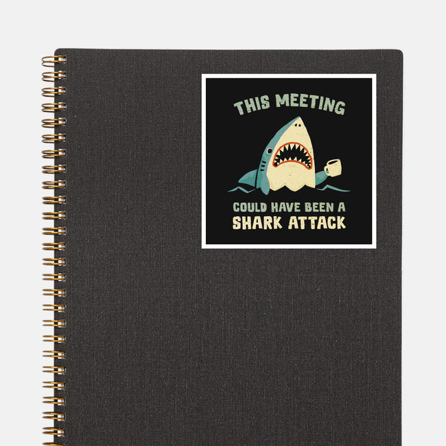 Could Have Been A Shark Attack-None-Glossy-Sticker-kg07