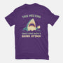 Could Have Been A Shark Attack-Womens-Basic-Tee-kg07