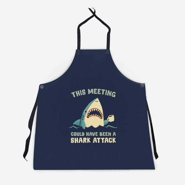 Could Have Been A Shark Attack-Unisex-Kitchen-Apron-kg07