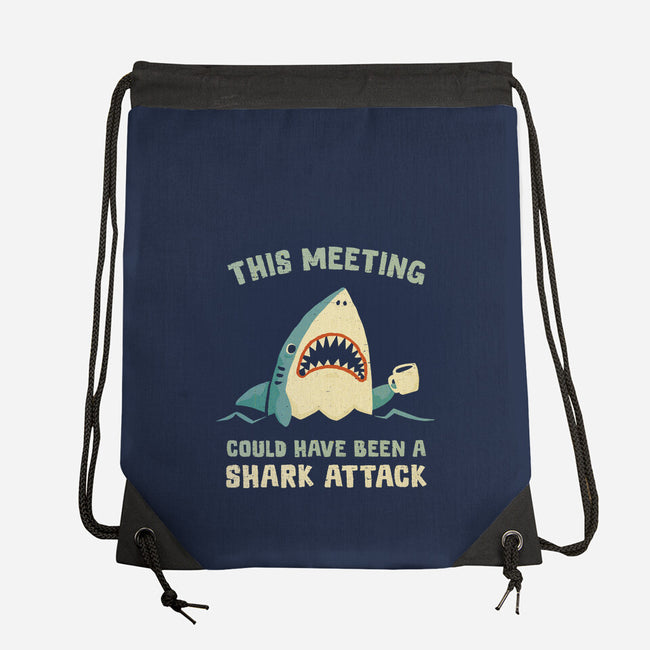 Could Have Been A Shark Attack-None-Drawstring-Bag-kg07