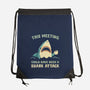 Could Have Been A Shark Attack-None-Drawstring-Bag-kg07