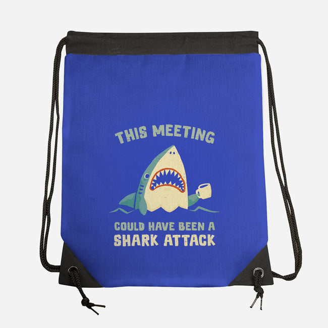 Could Have Been A Shark Attack-None-Drawstring-Bag-kg07