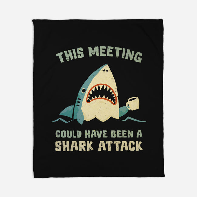 Could Have Been A Shark Attack-None-Fleece-Blanket-kg07