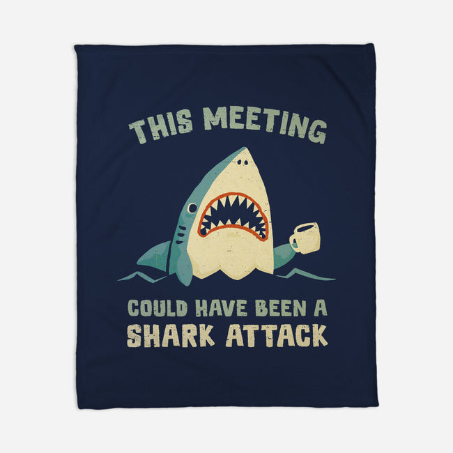 Could Have Been A Shark Attack-None-Fleece-Blanket-kg07