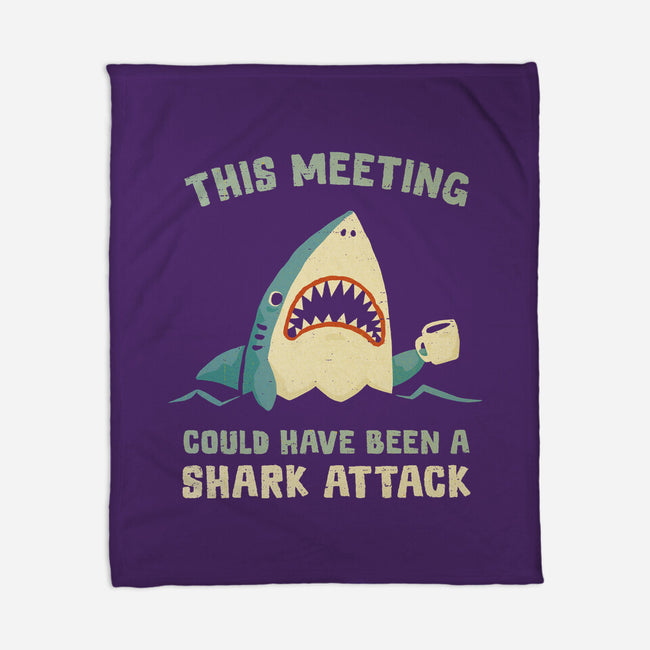 Could Have Been A Shark Attack-None-Fleece-Blanket-kg07