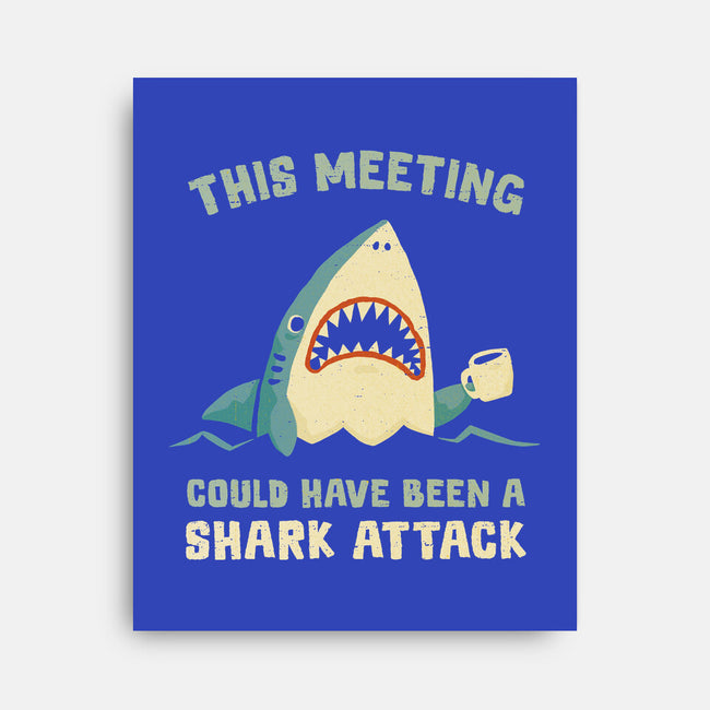 Could Have Been A Shark Attack-None-Stretched-Canvas-kg07