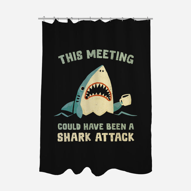 Could Have Been A Shark Attack-None-Polyester-Shower Curtain-kg07
