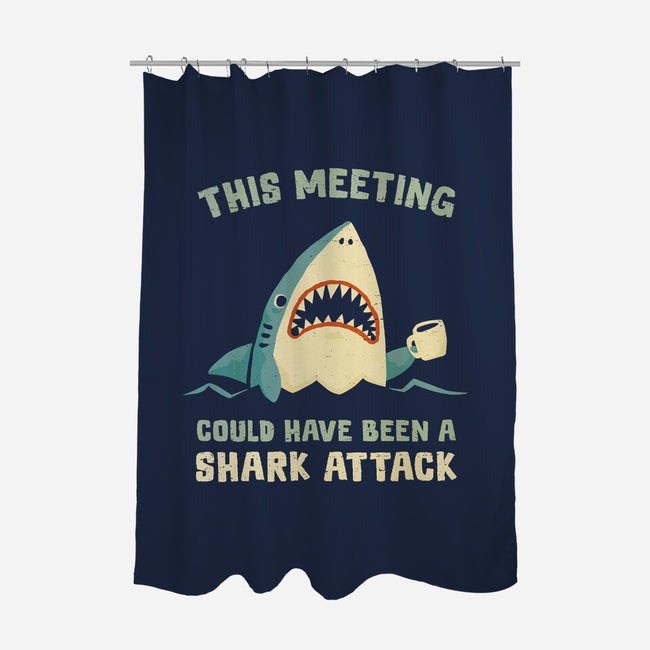 Could Have Been A Shark Attack-None-Polyester-Shower Curtain-kg07
