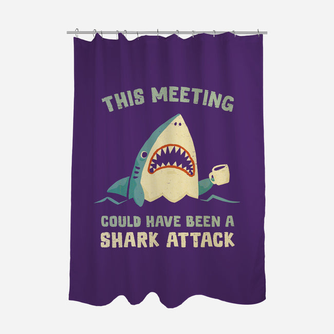 Could Have Been A Shark Attack-None-Polyester-Shower Curtain-kg07