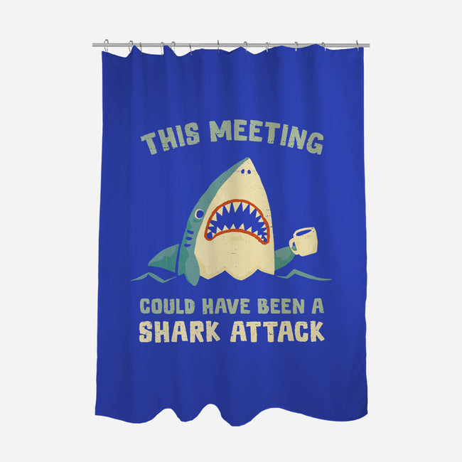 Could Have Been A Shark Attack-None-Polyester-Shower Curtain-kg07