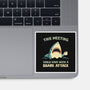 Could Have Been A Shark Attack-None-Glossy-Sticker-kg07