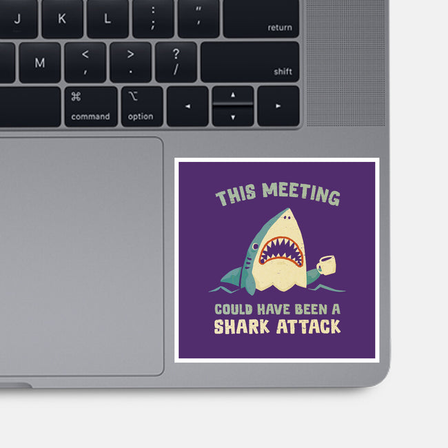 Could Have Been A Shark Attack-None-Glossy-Sticker-kg07