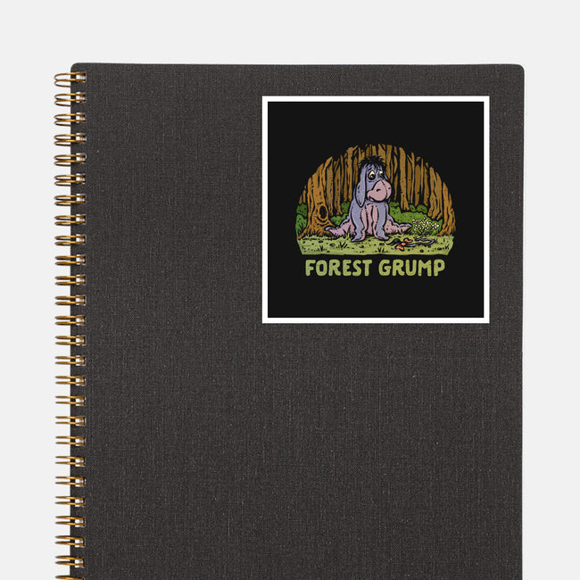 Forest Grump-None-Glossy-Sticker-kg07