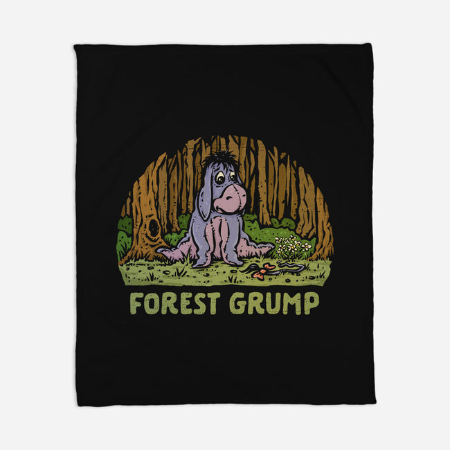 Forest Grump-None-Fleece-Blanket-kg07