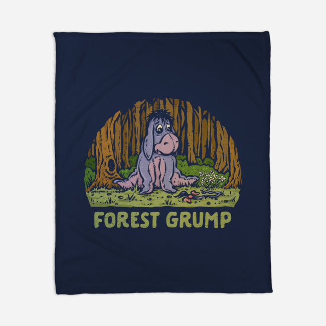 Forest Grump-None-Fleece-Blanket-kg07