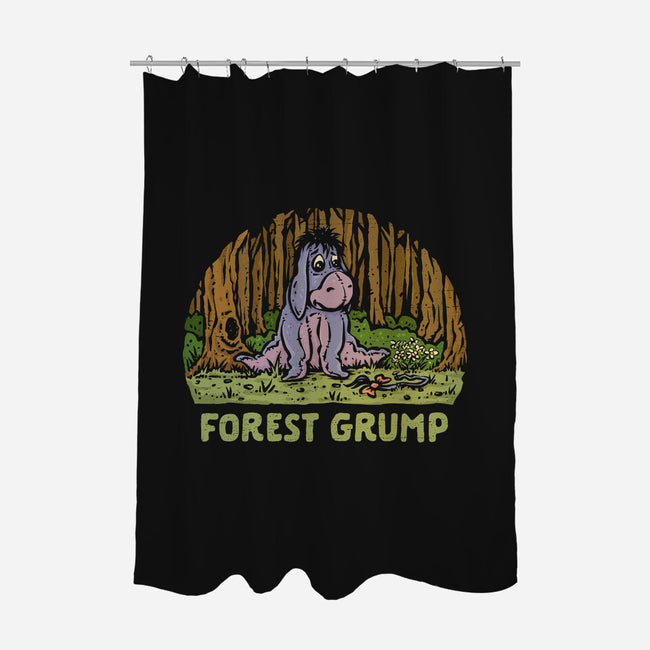 Forest Grump-None-Polyester-Shower Curtain-kg07