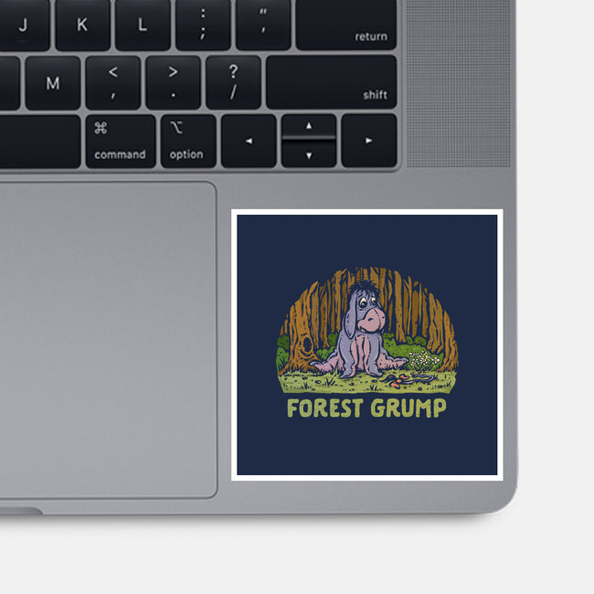 Forest Grump-None-Glossy-Sticker-kg07