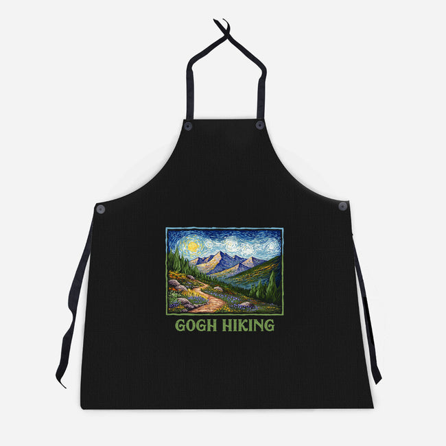 Gogh Hiking-Unisex-Kitchen-Apron-kg07