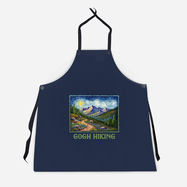 Gogh Hiking-Unisex-Kitchen-Apron-kg07