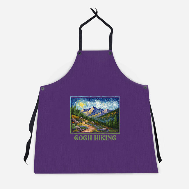 Gogh Hiking-Unisex-Kitchen-Apron-kg07