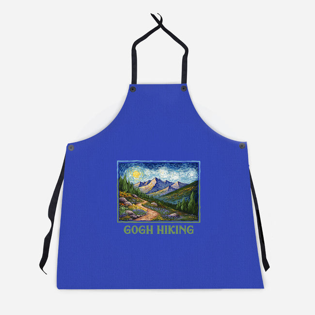 Gogh Hiking-Unisex-Kitchen-Apron-kg07