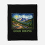 Gogh Hiking-None-Fleece-Blanket-kg07