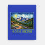 Gogh Hiking-None-Stretched-Canvas-kg07
