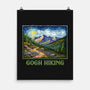 Gogh Hiking-None-Matte-Poster-kg07