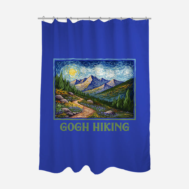 Gogh Hiking-None-Polyester-Shower Curtain-kg07