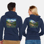 Gogh Hiking-Unisex-Zip-Up-Sweatshirt-kg07
