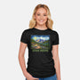 Gogh Hiking-Womens-Fitted-Tee-kg07