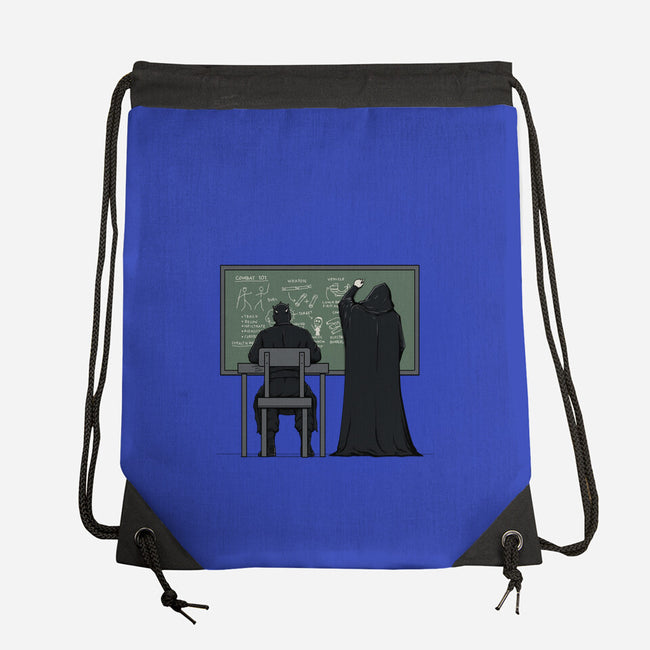 Combat 101-None-Drawstring-Bag-pigboom