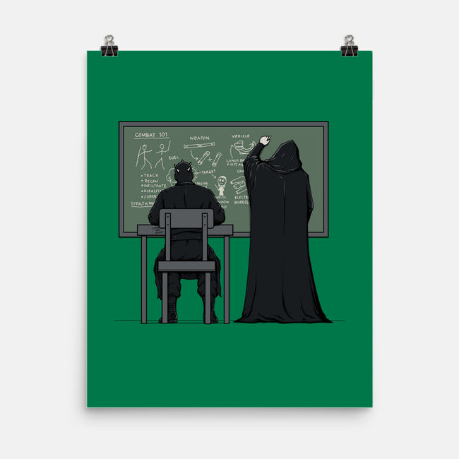 Combat 101-None-Matte-Poster-pigboom