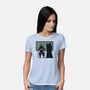 Combat 101-Womens-Basic-Tee-pigboom