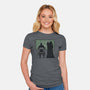 Combat 101-Womens-Fitted-Tee-pigboom